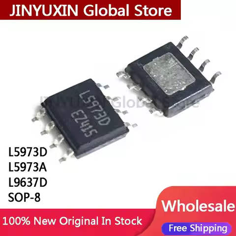 5Pcs L5973D L5970D013TR L5970D L5972D L5973D013TR L5972D013TR L5973A L9637D SOP-8 IC Chip In Stock W