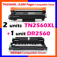 Compatible Drum / Toner For Brother DR2560 DR-2560 TN2560 TN-2560 TN2560XL DCP-L2640DW DCP L2640DW D