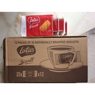 ❤️❤️CLEARANCE SALE  💜💜  Lotus Biscoff Biscuit  1 CARTON (156g x 12 packs)  💜💜