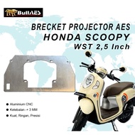 Brecket Retrofit Projector WST 2.5 for all motorbikes