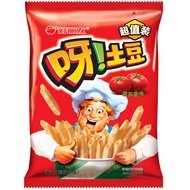 Orion 好丽友 休闲零食 膨化薯条  呀!土豆番茄酱味130g/袋（新老包装随机发放）