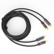 I Mogami 2549 HiFi RCA Audio Cable HiFi RCA Male To Male RCA Interconnect Cable For Preamp Amplifier DAC CD Player RCA Phono Cable【-】