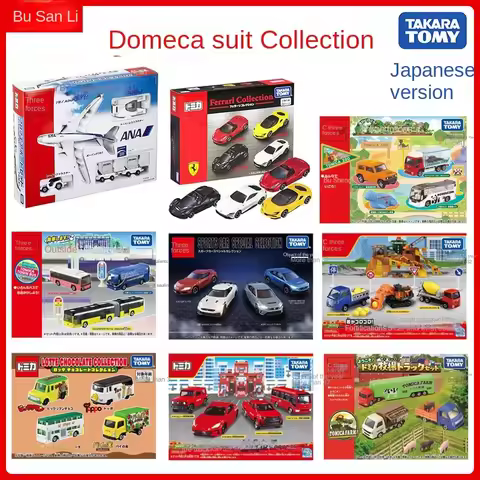 Takara Tomy Tomica Car Model Kit Series Diecast Miniature Baby Toys Roadster Bus And Truck Mould Hot