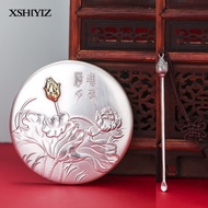 Sikat Rambut Lotus Perak Tulen Sikat Rambut Perak Tulen Sudu Telinga Perak Cermin Perak Wanita Kolam