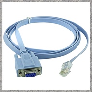 Used for Router Network 1.5M Cble Adapter RJ45 to RS232 Serial Oort Cble DB9 F/8P8 C Blue Circuit Bo