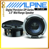 Alpine DP-35M 3.5" Inch Mid-Range Car Speaker Kereta Spk Spiker