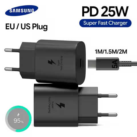 Samsung 25W 15W Super Fast Charger Type C Adapter For Galaxy S26 S25 S24 A07 A06 A16 A55 A35 A25 A15