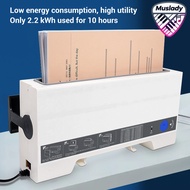MUSLADY Thermal Binding Machine ความจุ 280 แผ่น Book Binder สำหรับ A4 A5 กระดาษธุรกิจเอกสาร Office S