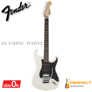 กีตาร์ไฟฟ้า Fender Standard Stratocaster HSS With Floyd Rose Electric Guitar [ผ่อน 0% 10เดือน]