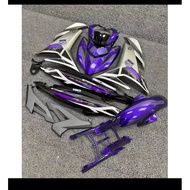 Y15 V1 V2 VITENAM PURPLE SILVER COVER SET TAMPAL SIAP STICKER
