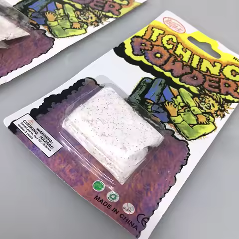 1PC Prank Itch Powder Package Funny Gag Joke Trick Magic Prank for April Fools' Day N8Y6