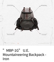 ”MBP-1G” U.E. Mountaineering Backpack - Iron goopi Goopimade