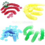 [Whcart] Professionals Carnival Bingo Games Chips Markers for Bingo Cards Game Plastic Bingo Chips 3