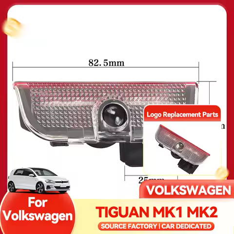 2026 Hot For VOLKSWAGEN VW Lamp Hoods LED Car Door Welcome Logo Projector Ghost Shadow Light Accesso