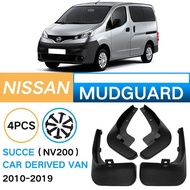 For Nissan 2010-2019 Succe NV200 4pcs Car Fender Mudguard Mud Flaps Guard Splash Flap Car Accessorie