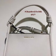 【Charles &amp; Keith】 繩索手提方包