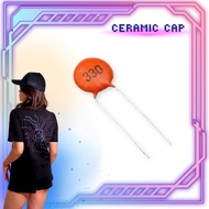 10 pcs Ceramic Capacitor - 33 pF - 330 - Digibot Official