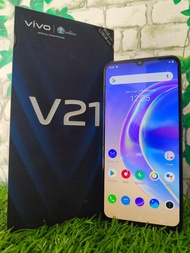vivo V21 Ram 8GB Internal 128GB HP Second Seken Bekas Fullset