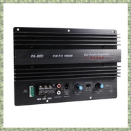 (DXCP) 12V 1000W Car Audio High Power Amplifier Amp Board Powerful Subwoofer Bass Amp PA-80D