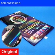 One Plus 6 Official Black Jack 9H Back Skin Premium Aurora