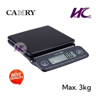 (HC) 3kg CAMRY ORI EK3840 Camry Digital LCD Electronic Kitchen Scale High Precision To 0.1Gram 3KG／6
