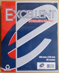 Intermediate Pad Paper Sold Per Pad