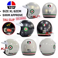 SGV 62CM ITALIA HELMET  100% ORIGINAL SGV MALAYSIA SGV62 HIGH QUALITY , SGV 62 HELMET NAMPAK PADU