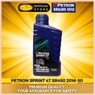 ✓ ๑ ◮ Petron Sprint 4T SR450 (800ml)  20W-50 Engine Oil Premium Multi-Grade