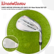 ไม้กอล์ฟมือสอง USED WEDGE SPIN MILLED SM10 Tour Chrome 60/12D ก้าน SHAFT BV SM10 WEDGE FLEX รหัสสิน
