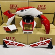 RXZ HLY BODY COVER SET COVERSET Y461 MERAH PUTIH ENERGY RED WHITE MARLBORO WITH BUBBLE WRAP