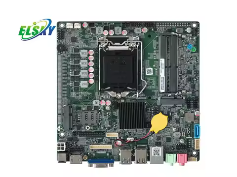 ELSKY QM3600 H310 Mini ITX Motherboard 1151 DDR4 SATA Double Supports 6-9th Gen LGA1151 Core I3/i5/i