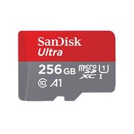 ☆晴光★SanDisk Ultra microSDXC UHS-I  A1 256G 100MB 記憶卡 公司貨