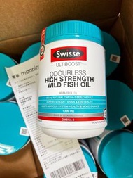貨期7-14日❤️Swisse深海魚油無腥味200粒/罐(萬寧版)
