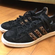 Adidas originals X-large campus 80s黑豹紋