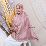 Bergo Motif Hijab Instan Motif Bergo Premium Bahan Silk Hijab Sehari-hari Kerudung Bergo Instan Saku