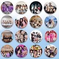 Popular GIDLE Girl Group Merchandise Badge 58mm Bar Chi Badge Star Friends Valley Star Brooch Suppor