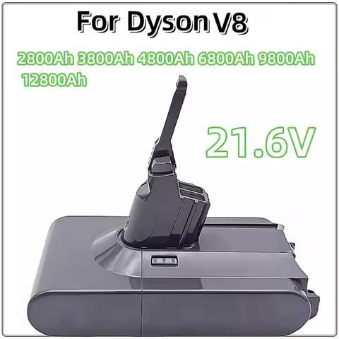 2800mAh Vacuum Cleaner Battery For Dyson V8 Series Li-ion Replacement Original Battery DC58 DC62 DC7