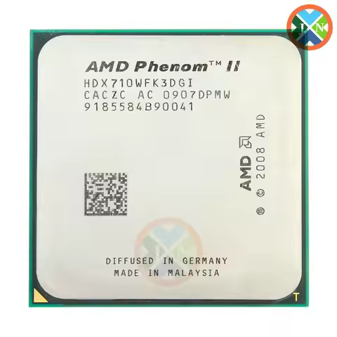 AMD Phenom II X3 710 2.6 GHz Triple-Core CPU Processor HDX710WFK3DGI Socket AM3