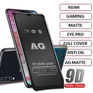 (MATTE GLASS) AG 10C NOTE11 11S 10T 10TPRO 11TPRO 11LITE REDMI10 NOTE8PRO 9 9S 9PRO 9 9A 9C 9T NOTE1