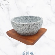 Stone Bowl Korean Style Pot Bibimbap Natural Chicken Claw Three Sizes Can Be Matched Wooden Board Or