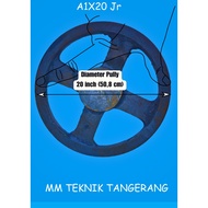 POLI Pully A1 x 20" Iron Spokes A1 x 20 inch Pulley Cast Iron Anc 20 inch A1x20" A1x20 A 1x20" 1x20 