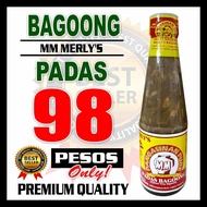 Lingayen MM MERLY'S Salted Fish ( Bagoong Padas Siganid ) 320ML