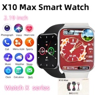 Laxasfit X10 Max HD 2.03 Smart Watch Dynamic Island Answer Call Series10 Bluetooth Call Blood Oxygen