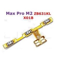 AS ZENFONE MAX PRO M2 ZB631KL VER 2 POWER ON OFF VOLUME UP DOWN BUTTON FLEX RIBBON VERSION 2