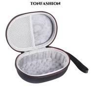 TONFASHION Mouse Storage Bag, EVA Hard Carring Mouse Protective Cover, Dustproof Waterproof Black Mi