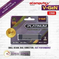 SSD PORTABLE V-GEN / VGEN PLATINUM 128GB 256GB 512GB 3.2 TYPE C RESMI