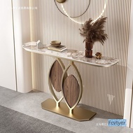 Influencer Table Light Luxury Console New Chinese Style Foyer Table Living Room Console Ultra-Narrow