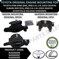 TOYOTA ORIGINAL ENGINE MOUNTING (SET) (3PCS) FOR TOYOTA GT86 GR86 [ZN6, ZN8] / SUBARU BRZ [ZC6, ZD8]