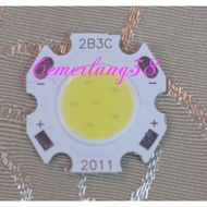 HPL 3W COB White / High Power LED 3 Watt Chips On Board White 10-20 mm