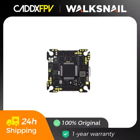 CADDXFPV CADDXF4_AIO_ELRS AIO Flight Controller 20A ESC 4-IN-1 3~4S Lipo/Lihv For RC FPV Toothpick R